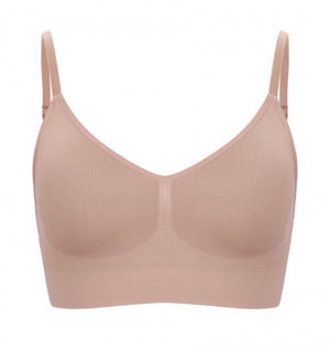 Nude Removable Pads Seamless Bra