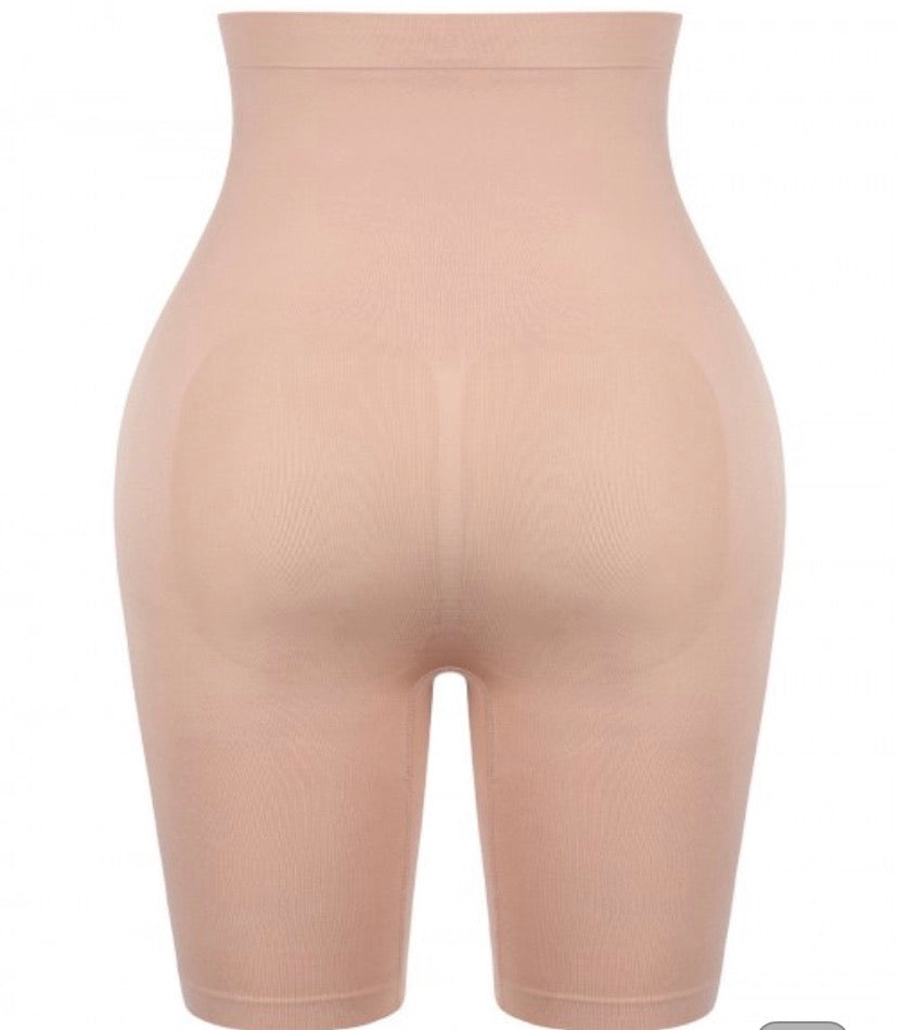 Nude High Waist Shapewear Shorts