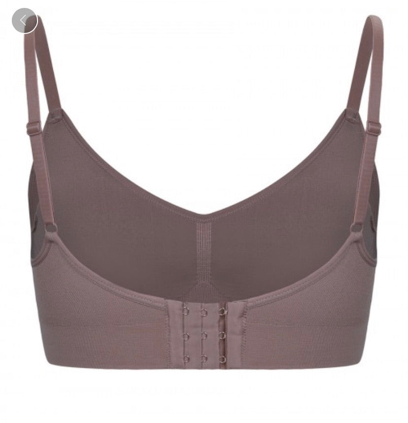 This Purple Removable Pads Seamless Bra