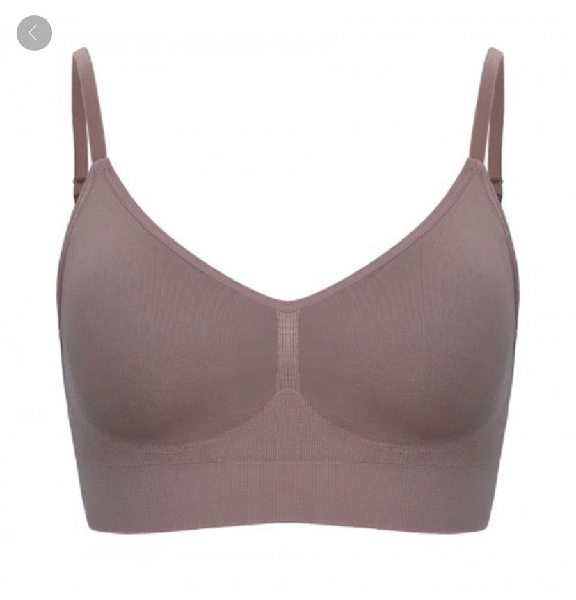 This Purple Removable Pads Seamless Bra